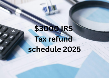$3000 irs tax refund schedule 2025